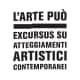 L'arte può
